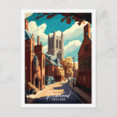 Richmond Engeland vintage reisillustratie Briefkaart (Voorkant)