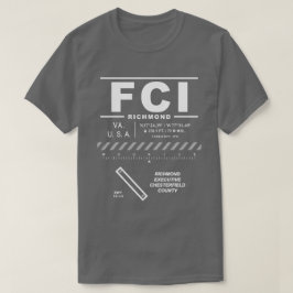 Richmond Executive Airport FCI T-shirt