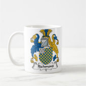 Richmond Family Crest Koffiemok (Links)