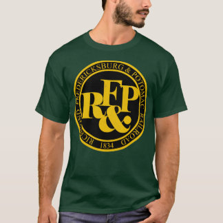 Richmond Fredericksburg en Potomac Spoorweg T-shirt