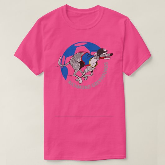 Richmond Greyhounds Classic TShirt (Design voorkant)