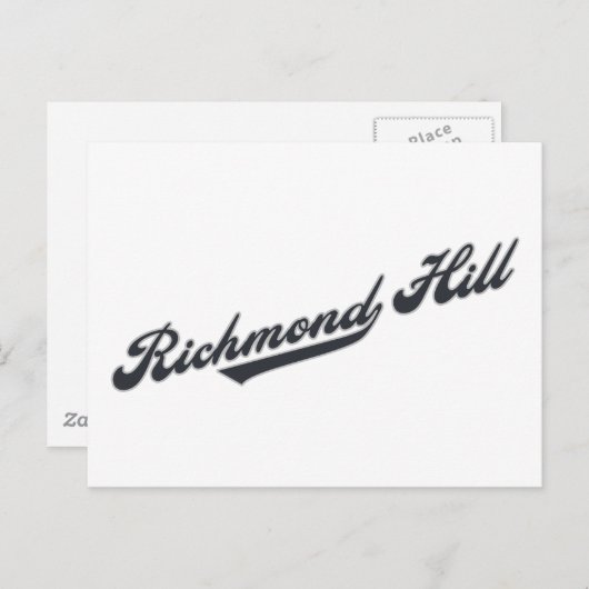 Richmond Hill Briefkaart (Voorkant / Achterkant)