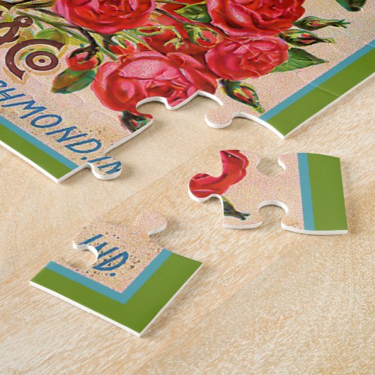Richmond Indiana  Flower Catalog Puzzle Legpuzzel (Zijkant)