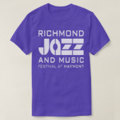 Richmond Jazz en Music Festival T-shirt (Design voorkant)