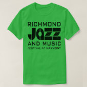 Richmond Jazz en Music Festival T-shirt (Design voorkant)