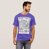Richmond Ky kaart Overgroot T-shirt (Voorkant volledig)