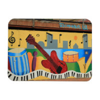 Richmond Murals- Music RVA - Magnet