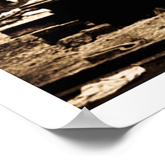 Richmond & Petersburg RR Ruins, Richmond, VA 1865 Poster (Hoek)