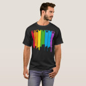 Richmond Skyline LGBT Pride T-shirt (Voorkant volledig)