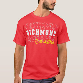 Richmond stad Californië Richmond CA T-shirt
