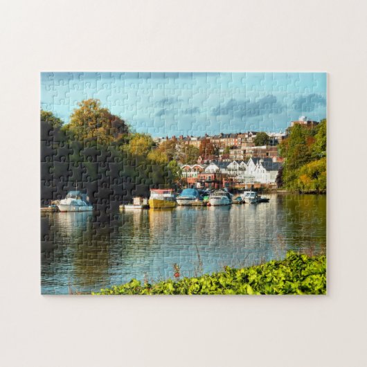 Richmond Thames and boten Legpuzzel (Horizontaal)