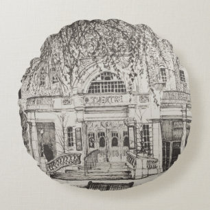 Richmond Theater London UK. 2004 Rond Kussen