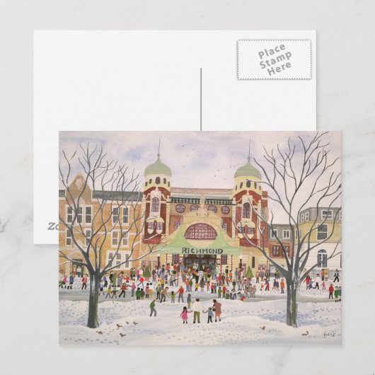 Richmond Theater Surrey 1988 Briefkaart (Voorkant / Achterkant)