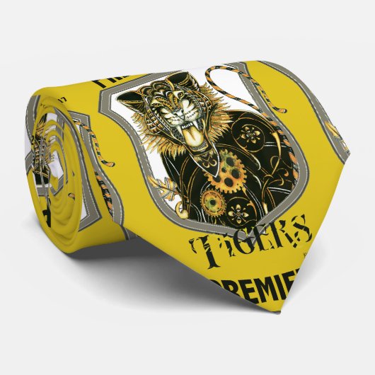 Richmond Tigers Premiers Stropdas (Opgerold)