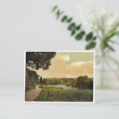 Richmond, uitzicht van de Thames, Londen en buiten Briefkaart (Staand voorkant)