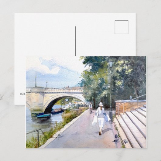 Richmond-upon-Thames briefkaart uit Londen (Voorkant / Achterkant)