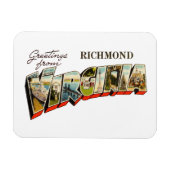 Richmond VA 1 Magneet (Horizontaal)