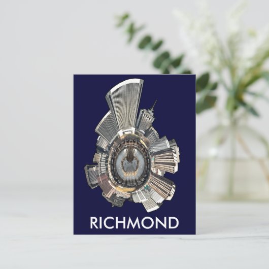RICHMOND VA BRIEFKAART (Staand voorkant)
