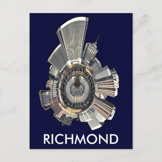 RICHMOND VA BRIEFKAART (Voorkant)