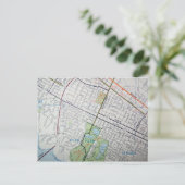 RICHMOND, VA Map Briefkaart (Staand voorkant)