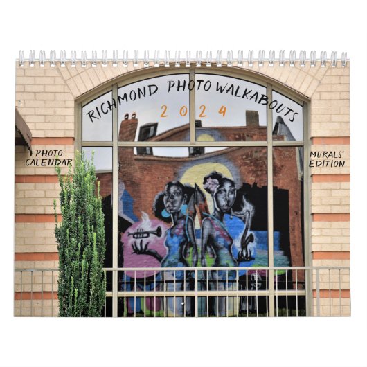 Richmond VA Photo Walkabouts Art Wall Edition Kalender (Hoes)