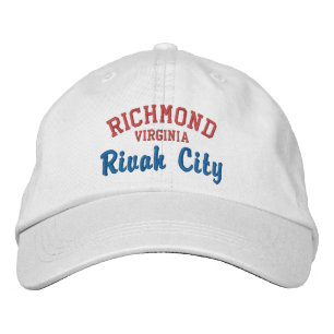 RICHMOND VA "Rivah City" geborduurd Baseball Pet