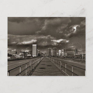 Richmond VA Skyline Briefkaart