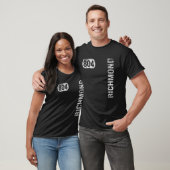 Richmond Virginia 804 Area Code Retro T-shirt (Unisex)
