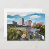 Richmond Virginia Briefkaart (Voorkant / Achterkant)