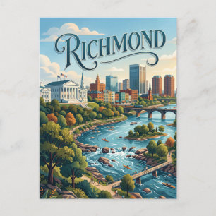 Richmond, Virginia Briefkaart