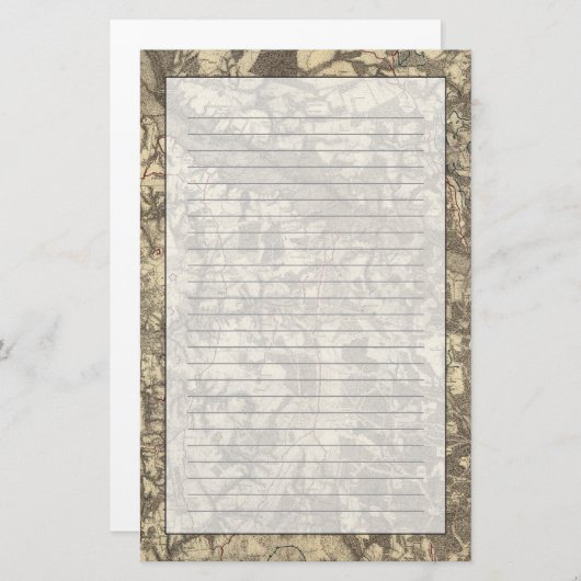 Richmond, Virginia Briefpapier (Voorkant / Achterkant)