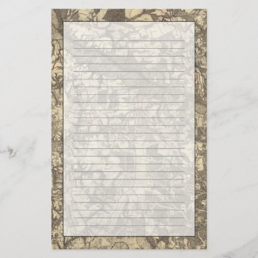 Richmond, Virginia Briefpapier (Voorkant)