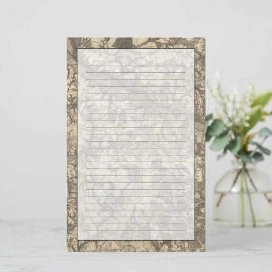 Richmond, Virginia Briefpapier (Staand voorkant)