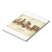 Richmond Virginia Cityscape Notitieblok (Linkerzijde)