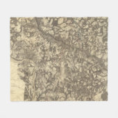 Richmond, Virginia Fleece Deken (Voorkant (Horizontaal))