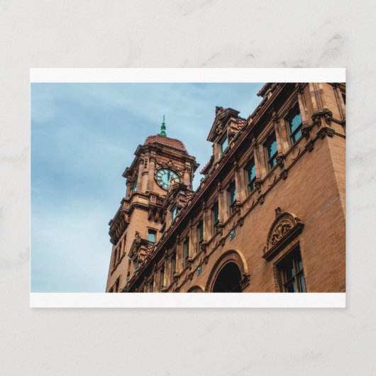 richmond virginia historisch centrum bij spoorweg briefkaart (Voorkant)