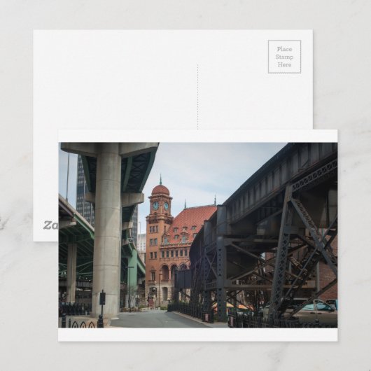 Richmond Virginia historische binnenstad in de buu Briefkaart (Voorkant / Achterkant)