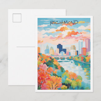 Richmond Virginia Kunst Reizen Briefkaart