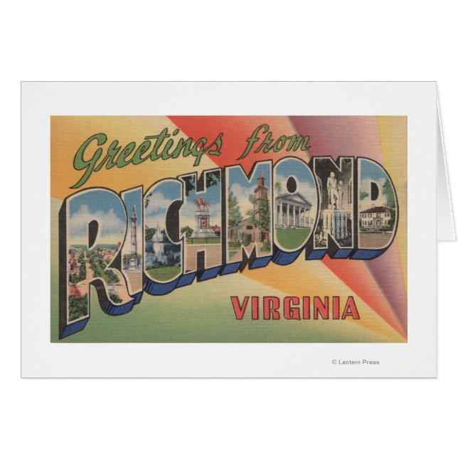 Richmond, Virginia - Large Letter Scenes (Voorkant Horizontaal)