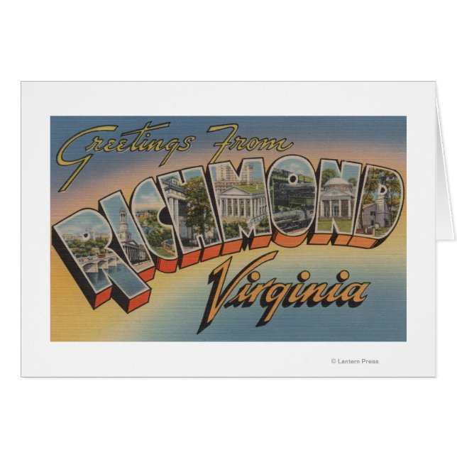 Richmond, Virginia - Large Letter Scenes 2 (Voorkant Horizontaal)