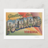 Richmond, Virginia - Large Letter Scenes Briefkaart (Voorkant)