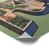 Richmond, Virginia - Large Letter Scenes Poster (Hoek)