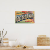 Richmond, Virginia - Large Letter Scenes Poster (Keuken)