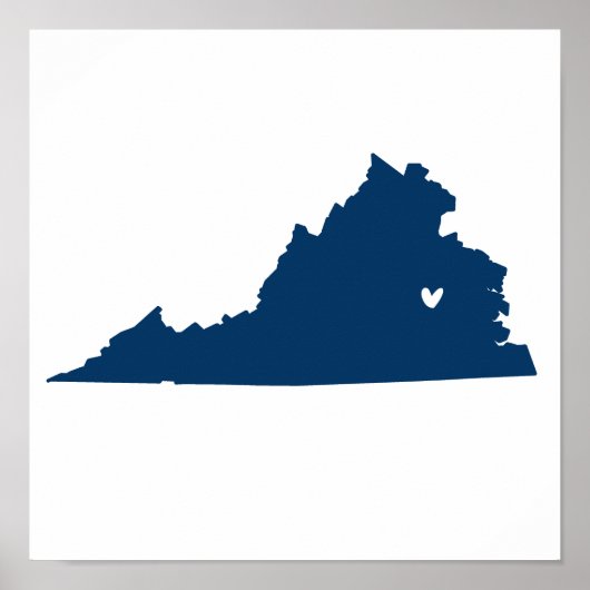 Richmond, Virginia Love Poster (Voorkant)