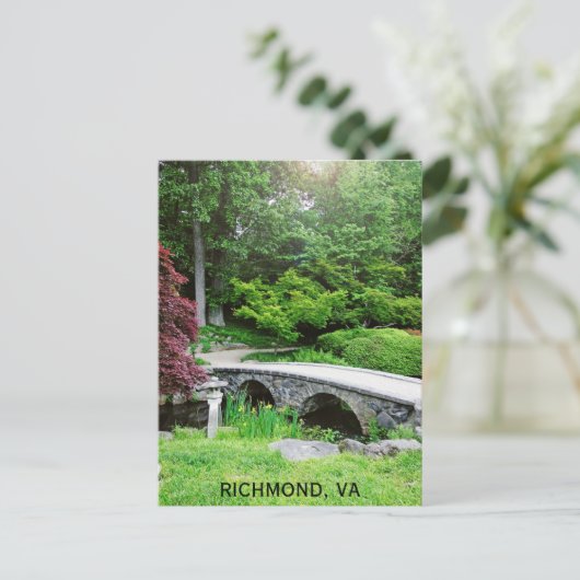 Richmond Virginia Maymont Park Travel Photo Briefkaart (Staand voorkant)