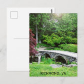 Richmond Virginia Maymont Park Travel Photo Briefkaart (Voorkant / Achterkant)