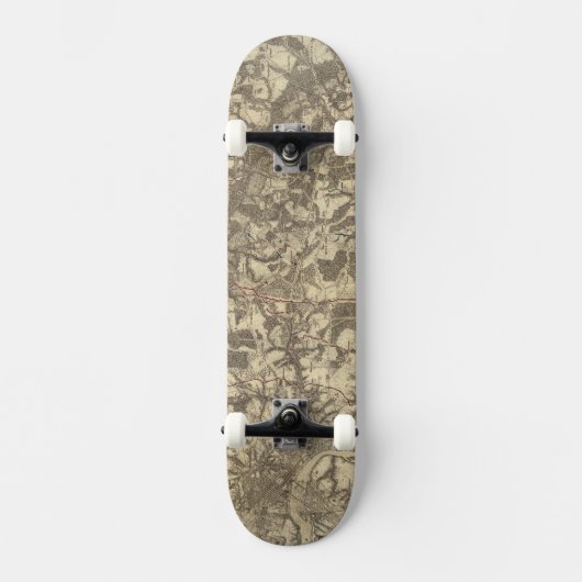 Richmond, Virginia Skateboard (Voorkant)