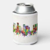 Richmond Virginia Skyline Blikjeskoeler (Blikje Achterkant)