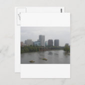 Richmond Virginia Skyline Briefkaart (Voorkant / Achterkant)