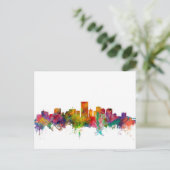 Richmond Virginia Skyline Briefkaart (Staand voorkant)